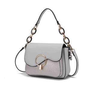 Универсальная женская сумка через плечо Fanta Croc от Mia K MKF Collection By Mia K., серый