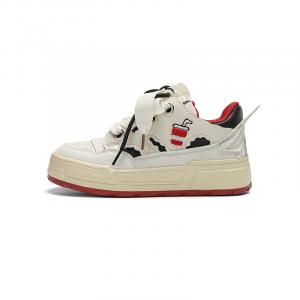 Низкие женские скейтерские кеды PD, красный