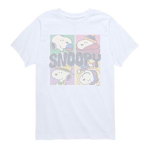 Футболка с принтом Peanuts Snoopy для мальчиков 8-20 Licensed Character, White