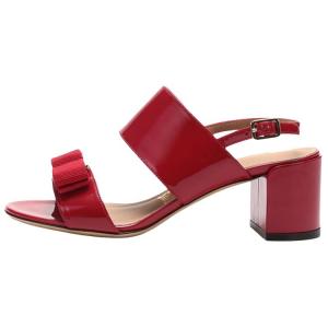 Ferragamo Giulia Series One Strap Sandals 5.5cm Women's красные