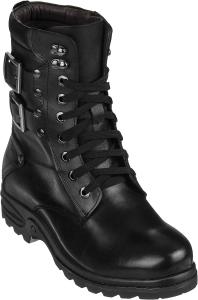 Мужские ботинки Calden с невидимым увеличением роста - черные кожаные высокие ботинки на шнуровке в стиле милитари - на 7,8 см выше - K512666 - Размер 8 D(M) US No Brand, черный