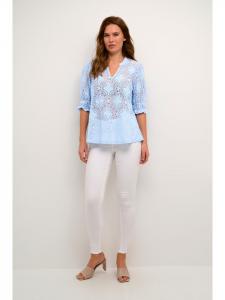 Блузка CULTURE, кашемировый синий