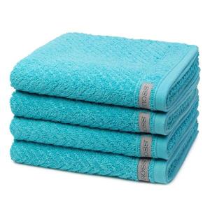 Smart Набор полотенец Ross (4 шт), 50x1x100 см цвет lagune