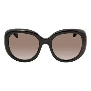 Солнцезащитные очки Gradient Smoke Oval для женщин SF727S 001 53 Salvatore Ferragamo
