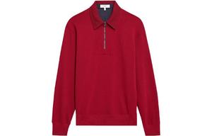 THEORY Футболка поло мужская Designer Co authored Collection Gemstone Red