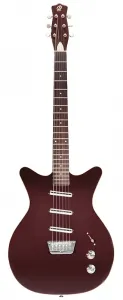 Электрогитара Danelectro 59 Triple Divine - Темный Бордо
