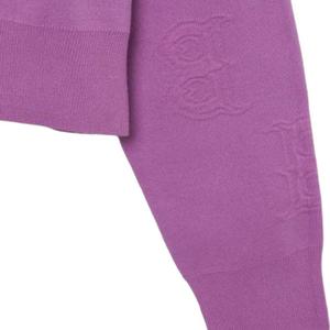 Трикотажная женская фиолетовая футболка MLB