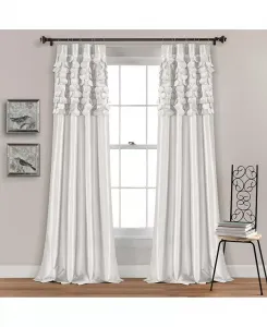 Оконные шторы Circle Dream Lush Decor, white