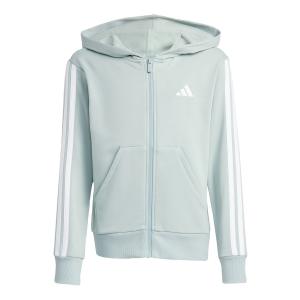 Спортивная толстовка с капюшоном на молнии ADIDAS SPORTSWEAR Essentials, мятный