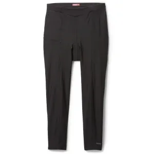 Теплые велосипедные лосины для женщин больших размеров Terry, Black