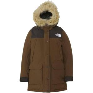 Коричневая пуховая куртка для женщин THE NORTH FACE, коричневый