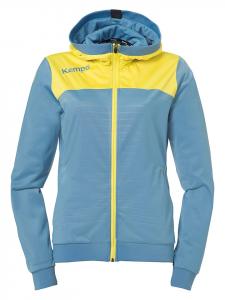 Kempa Тренировочная куртка "Emotion 2.0" светло-голубого/желтого цвета