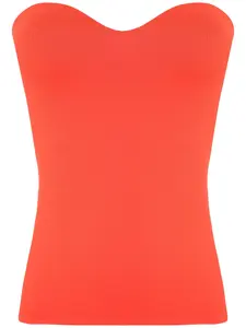 Топ без бретелей Amir Slama, оранжевый