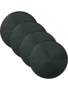 Erwin Müller Набор салфеток Amadora, 4 штуки, черный