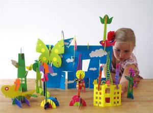 Mon Petit Art, 3D-модель Моего города