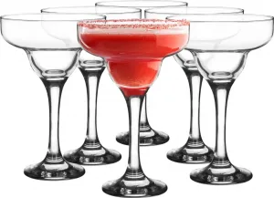 Бокалы для коктейлей , коктейльные чаши, набор из 6 бокалов для маргариты, 6 шт., 6 x 220 мл Glasmark KROSNO 1992