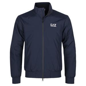 EA7 FW24 Пуховик Мужской Ночной Синий EMPORIO ARMANI