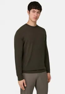 Джемпер с круглым вырезом Boggi Milano, Dark Brown