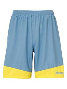 Тканевые шорты Kempa, цвет hellblau/gelb