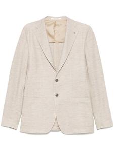 Однобортный пиджак Tagliatore, нейтральный
