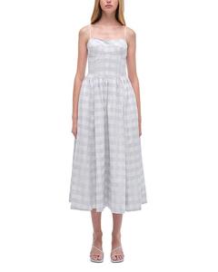 Платье миди без рукавов Kittiya SIMKHAI, синий