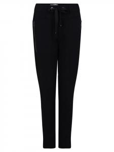 CARTOON Черные брюки без шнурков с карманами на молнии