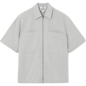 Рубашка мужская серая Cos, серый