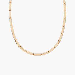 16,5-дюймовое колье-багет из 14-каратного желтого золота (4 мм) Blue Nile