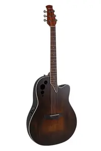 Электроакустическая гитара Ovation Applause AE44-7S с медианным вырезом, винтажным лаком, сатиновая