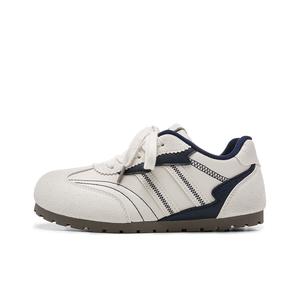 PIPI PURPLE Женские низкие скейтерские кеды бежево-голубые, цвет Beige Blue