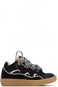 Эксклюзивные черные кроссовки SSENSE Curb Lanvin