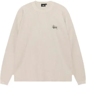 Базовый термофутболка Stussy, бежевый