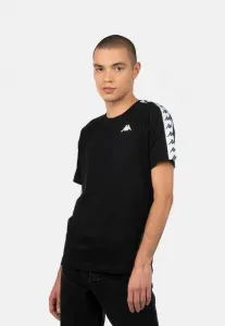 Футболка banda coen с приталенным принтом Kappa, Nero