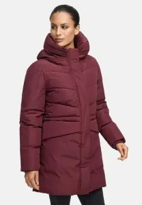 Зимнее пальто делилы Marikoo, Dark Red Melange