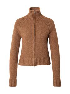 Вязаный кардиган WEEKDAY Enya, Brown