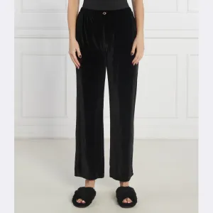 Пижамные брюки свободного кроя Emporio Armani, черный