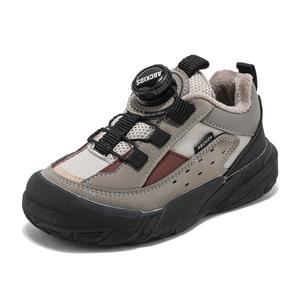 ABC KIDS Нескользящие, водонепроницаемые, легкие, амортизирующие, термообработанные детские кроссовки. Цвет: черный, серый, зеленый.