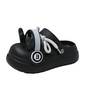 NANJIREN Клоги женские черные, цвет Black