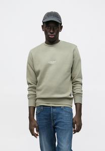 Толстовка Jack & Jones JJESOHO CREW NECK, Vetiver/Olive