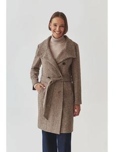 TATUUM Шерстяное пальто «Даркия» светло-коричневого цвета