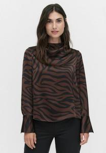 Блуза STOCKH LM MIRA SATIN, Brown Zebra/Brown