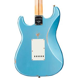 Ограниченная серия Fender Custom Shop Tomatillo Stratocaster Special Relic, электрогитара Super Faded Aged Lake Placid Blue