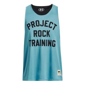 Спортивный топ Under Armour Project Rock Reversible Mesh Tank 'Blue Teal' 1377442-433, бирюзовый