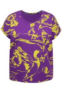 Рубашка LAURASØN, темно-фиолетовый