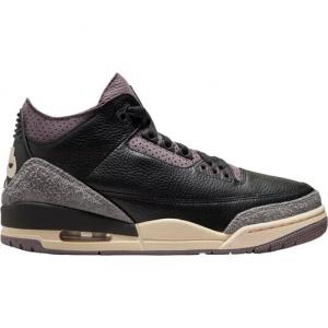 Баскетбольные кроссовки WMNS Air Jordan 3 Retro OG SP X A Ma Maniere, цвет Schwarz/Schwarz/Lila
