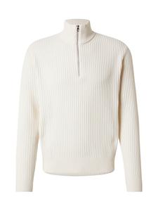 Свитер JACK & JONES JCOGRID, кремовый