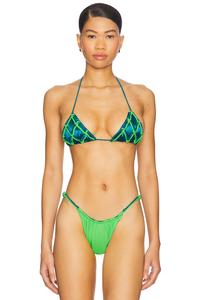 Треугольный бикини-топ Isa Boulder, turquoise