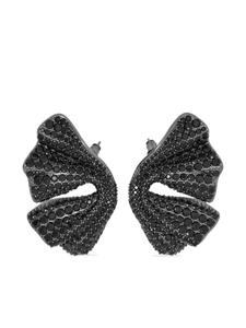 Серьги Ferragamo Drape, черный