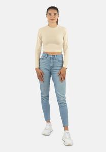 Топ Normani 2 X CROP, Beige