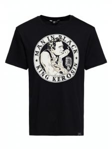 Футболка King Kerosin Man in Black в черном King Kerosin